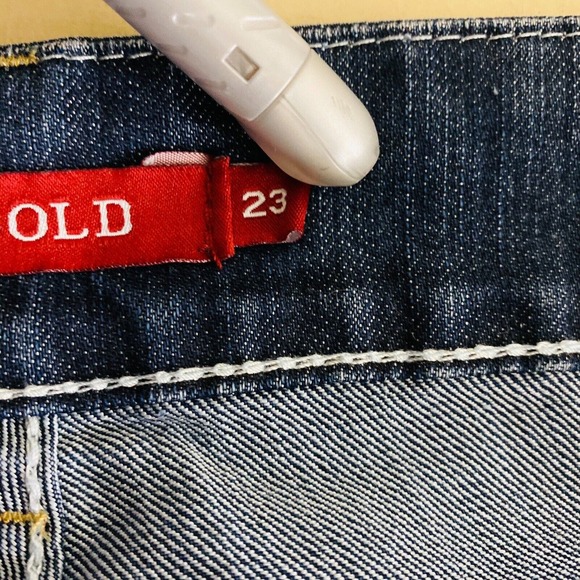 Womens 23 Vigold Jeans‎ Bootcut Dark Wash Stretch Denim 32" Inseam - Picture 7 of 10